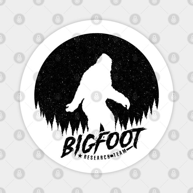 Bigfoot Research Team Magnet by Tesszero